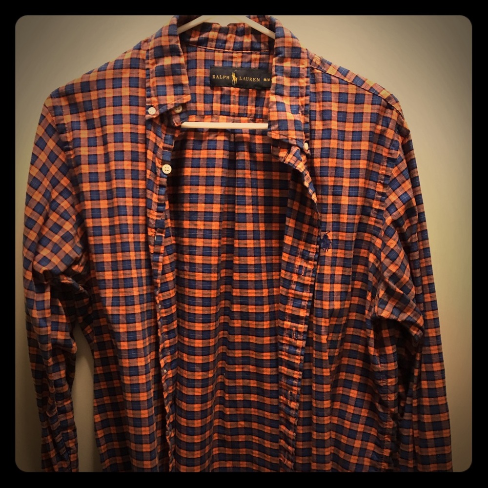 Ralph Lauren checkered button down